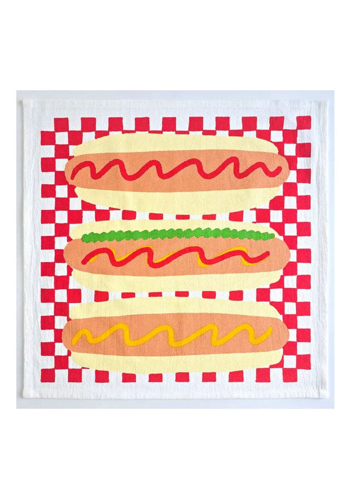 Hot Dog! Tea Towel