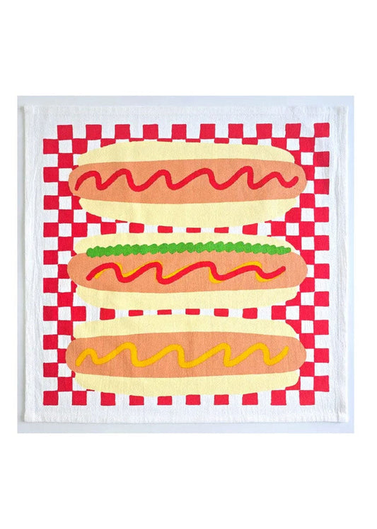 Hot Dog! Tea Towel