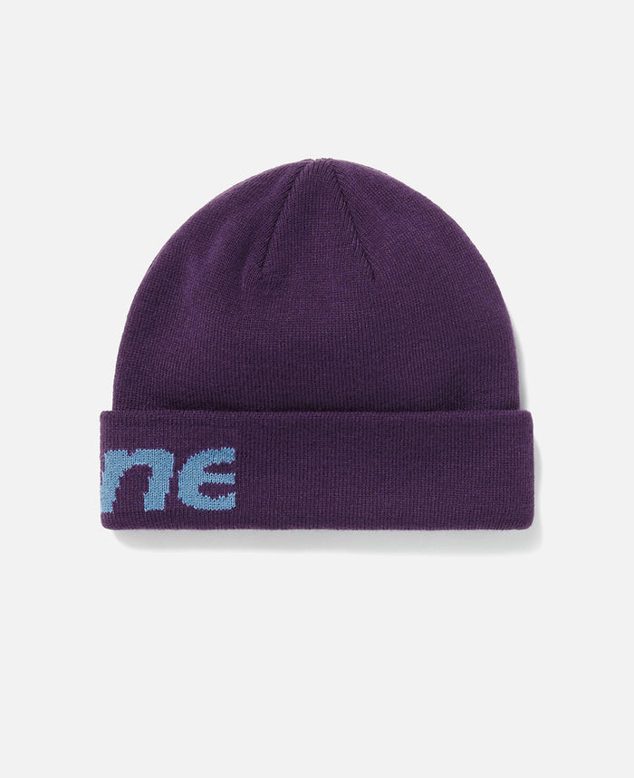 HSP-Logo Big Cuff Beanie (Purple)
