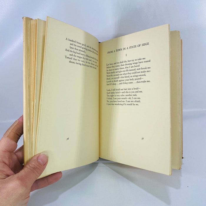 Huntsman, What Quarry poems by Edna St. Vincent Millay 1939 Harper & Brothers Publishers Vintage Book