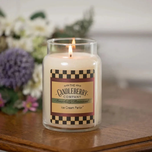 Ice Cream Parlor Large Jar Candle