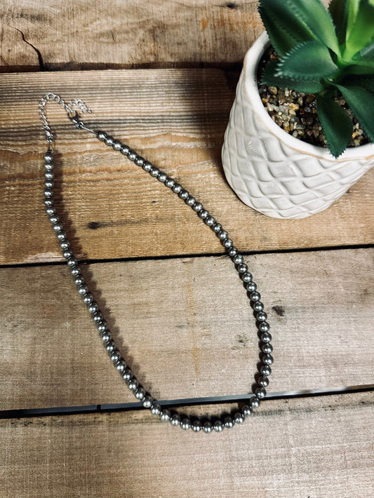 Silver Plated 6mm 16 in