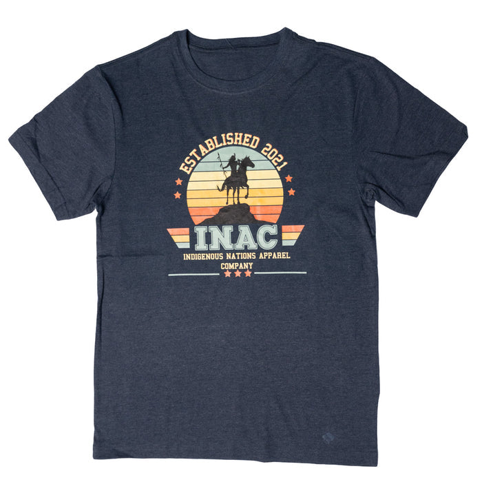 INAC Established 2021 Men's Tee featuring logo and classic design on a durable, stylish t-shirt.