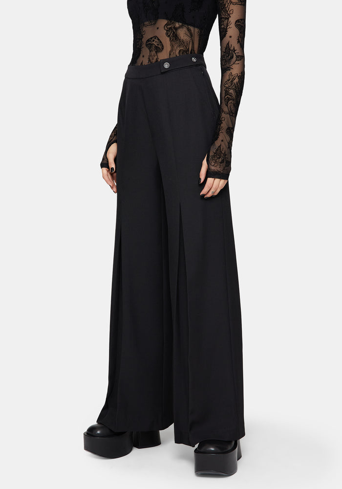Iris Celestial Side Button Tailored Trousers