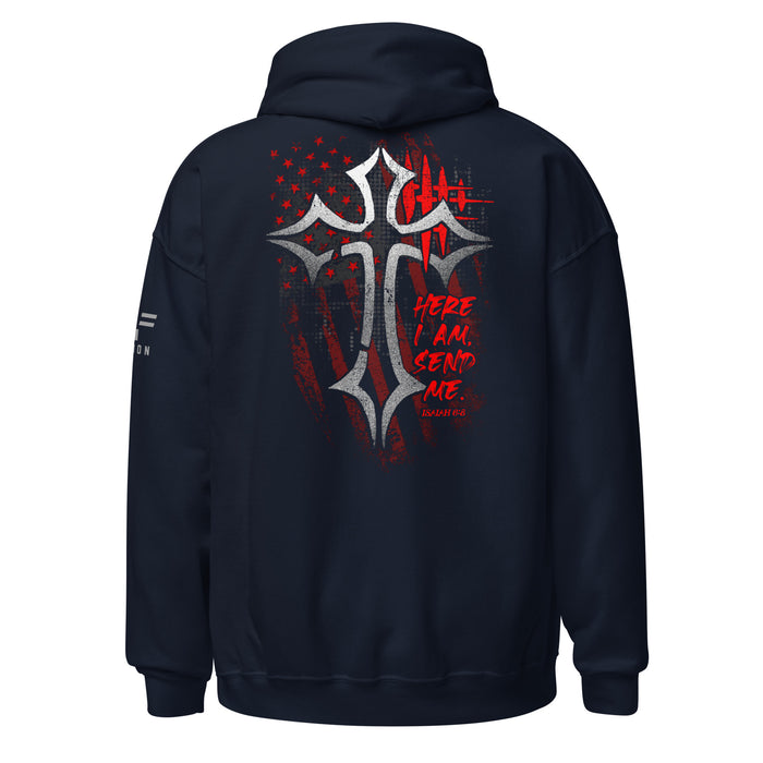 Isaiah 6:8 Here I Am, Send Me. Hoodie