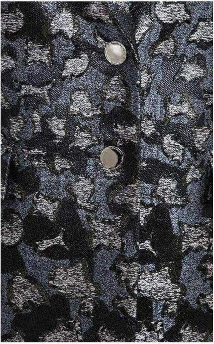 Mary Katrantzou Jacquard Lame Silk Blend Blazer - Runway Catalog