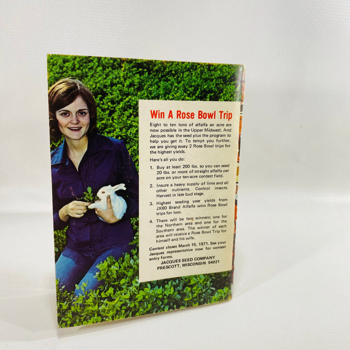 Jacques Picker Sheller Yield Trails 1971 Vintage Pamphlet