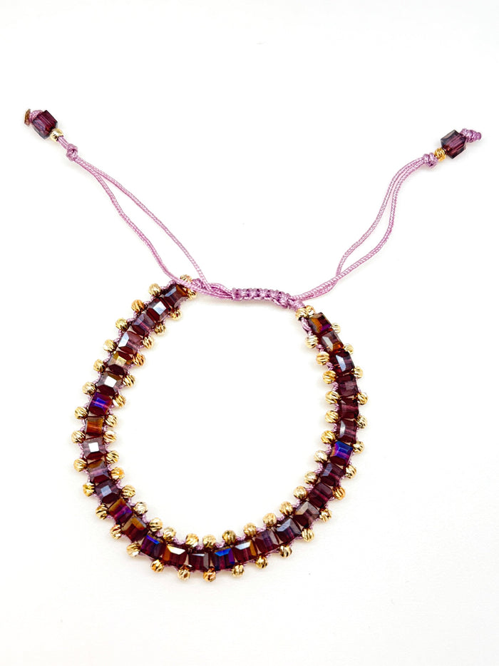 Johanna Bracelet in purple