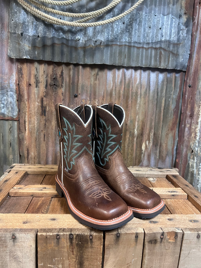 Justin 8" Ema Square Toe Western Boot