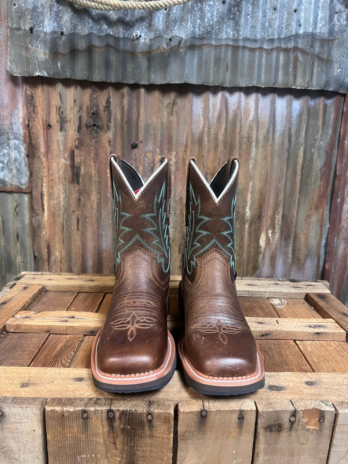 Justin 8" Ema Square Toe Western Boot