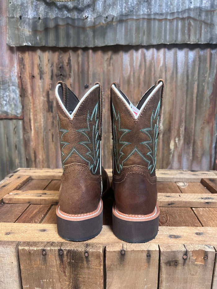 Justin 8" Ema Square Toe Western Boot