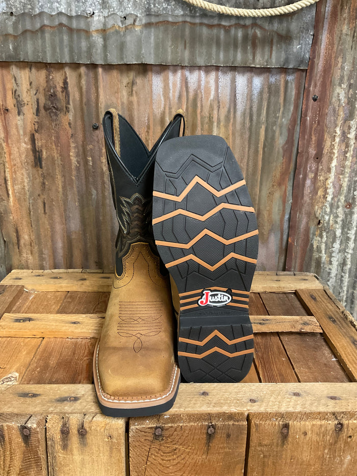 Justin Bolt 11" Western Work Boot