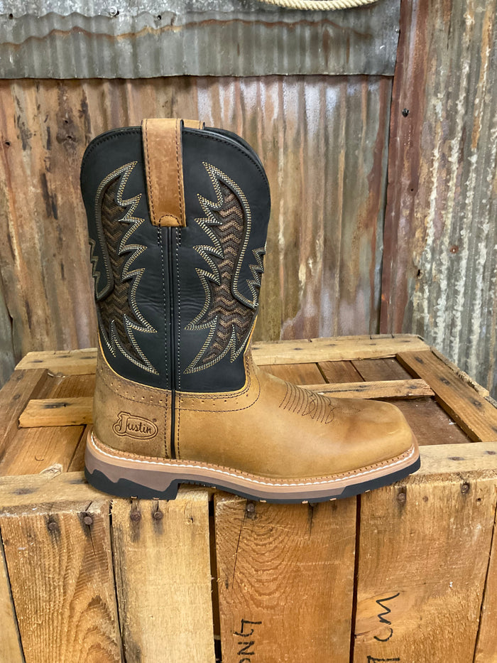 Justin Bolt 11" Western Work Boot