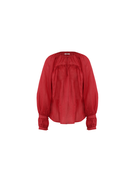 KAI BLOUSE SANGRIA