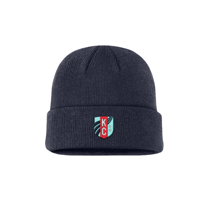 KC Current Nike Crest Kids Beanie