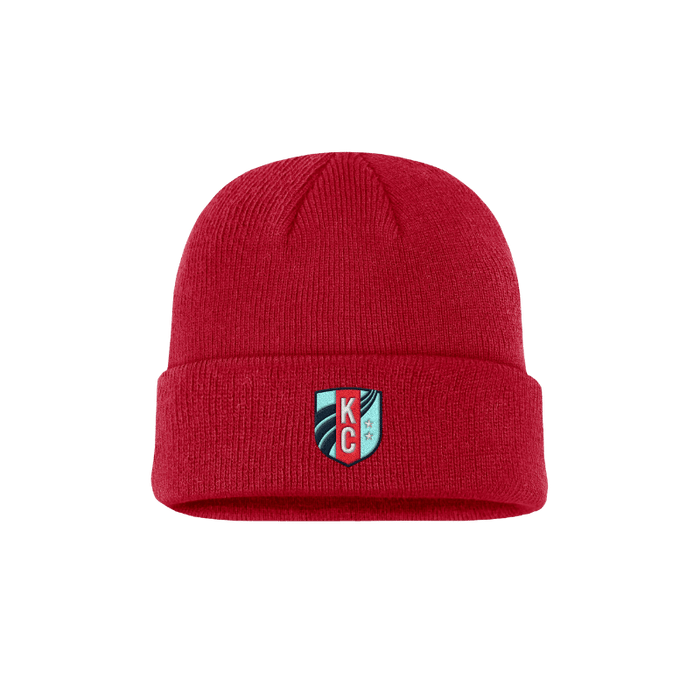 KC Current Nike Crest Kids Beanie