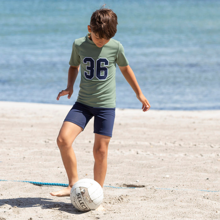 Kids Alex UV Swim Shorts - Navy