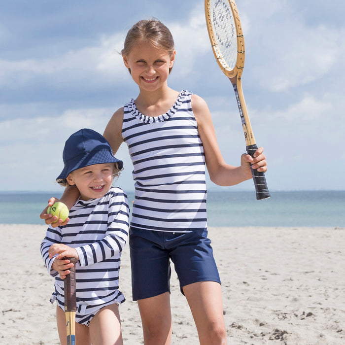 Kids Alex UV Swim Shorts - Navy
