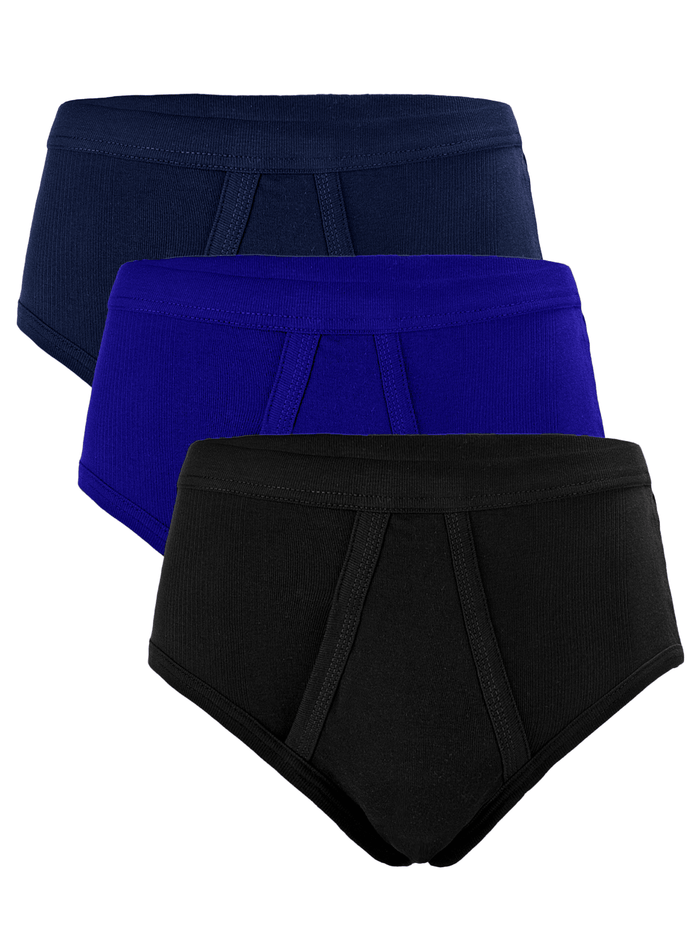 Kids Assorted Cotton Briefs (pack of 3) - Hinz Clothing