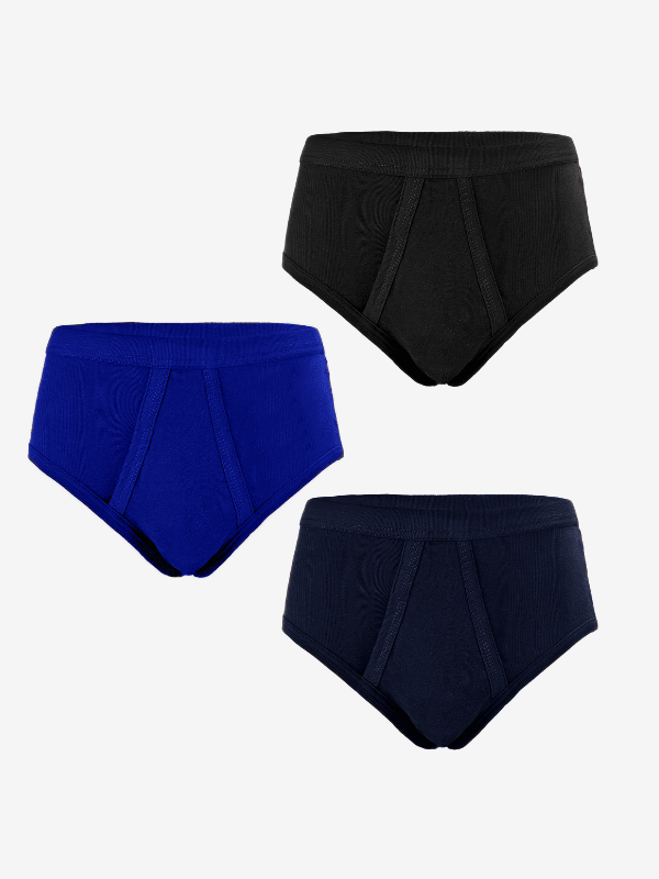 Kids Assorted Cotton Briefs (pack of 3) - Hinz Clothing