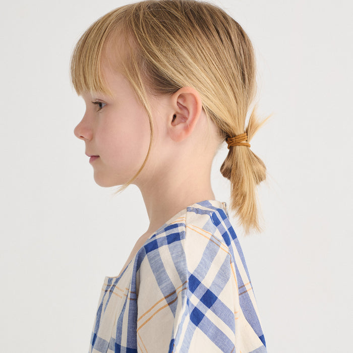 Kids Cotton Dress - Fun Tartan