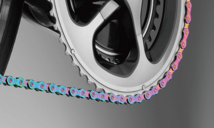 KMC X10/X11 Aurora Blue Chain
