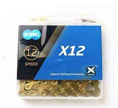 KMC X12 TI-N Gold/Jet Black