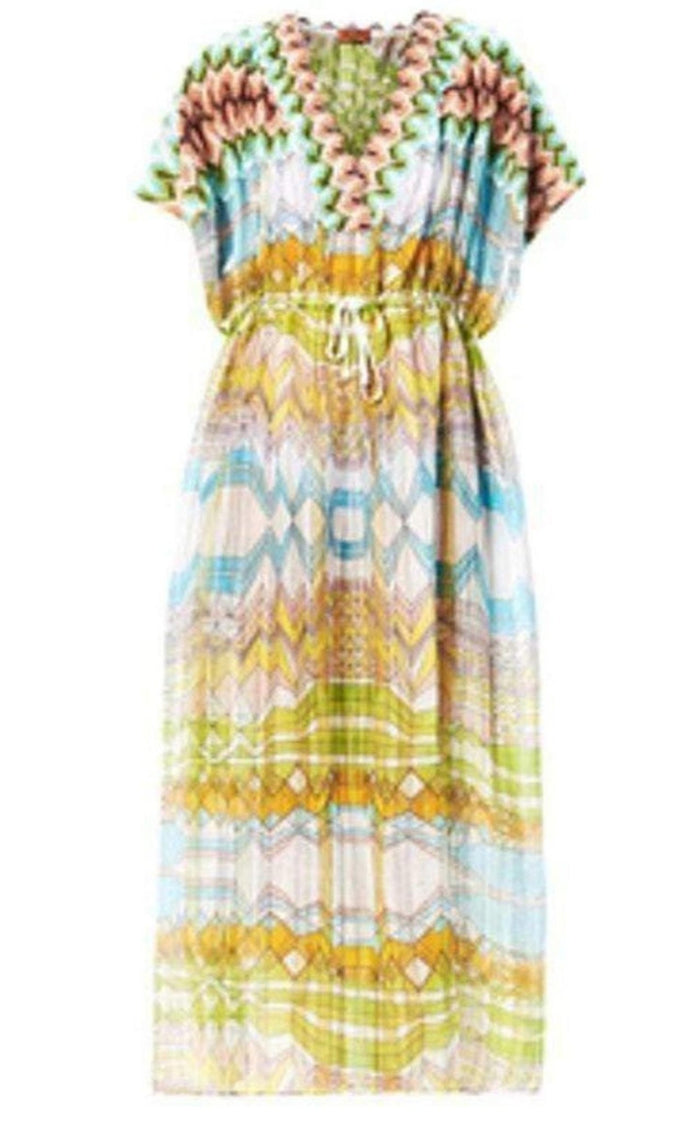 Missoni Knitwear Stampa Geometric Print Kaftan - Runway Catalog