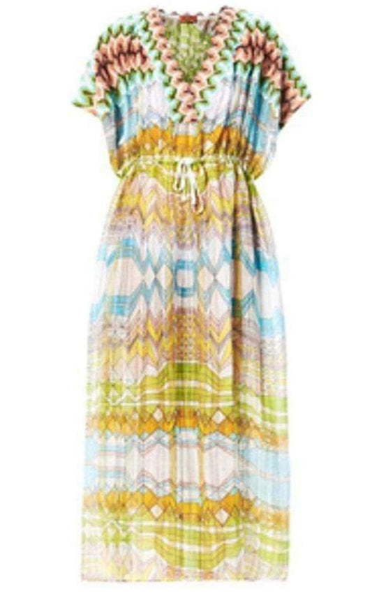 Missoni Knitwear Stampa Geometric Print Kaftan - Runway Catalog