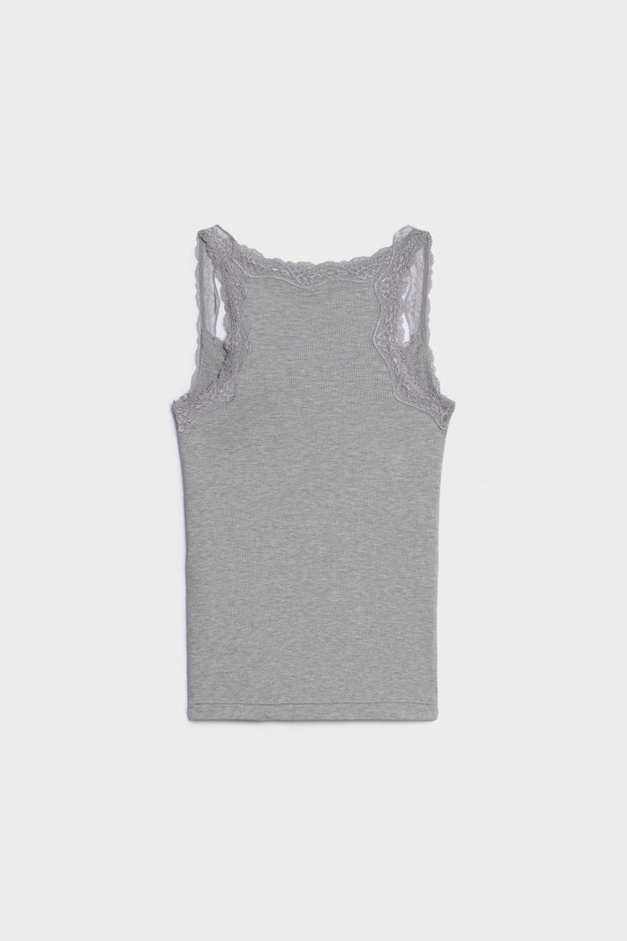 LIGHT GREY MELANGE