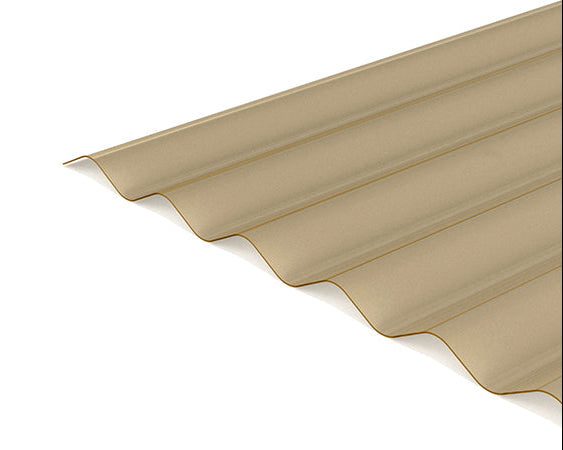 PVC laineplaat pronks