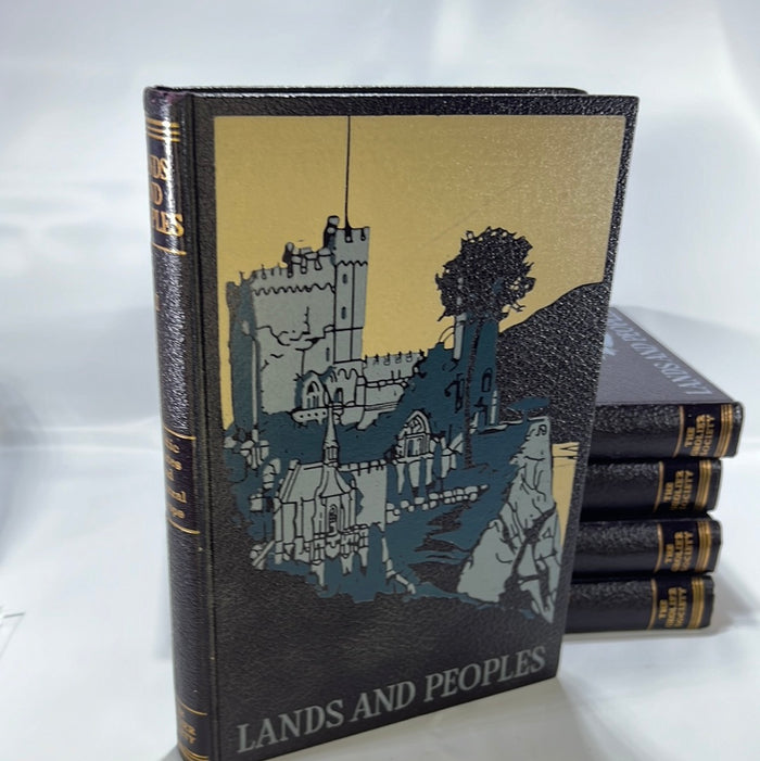 Lands and Peoples the World in Color Set of Five Helen Hynson Merrick (Editor)The Grolier Society 1951