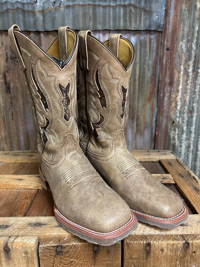 Laredo Tan Martin Western Boot