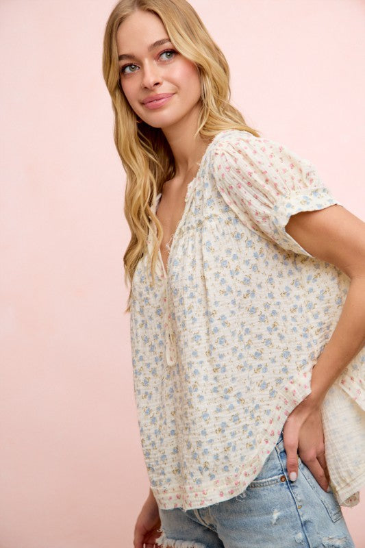 Lazy Day Floral Top-Cute-Trendy-Shop-Womens-Boutique-Clothing-Store