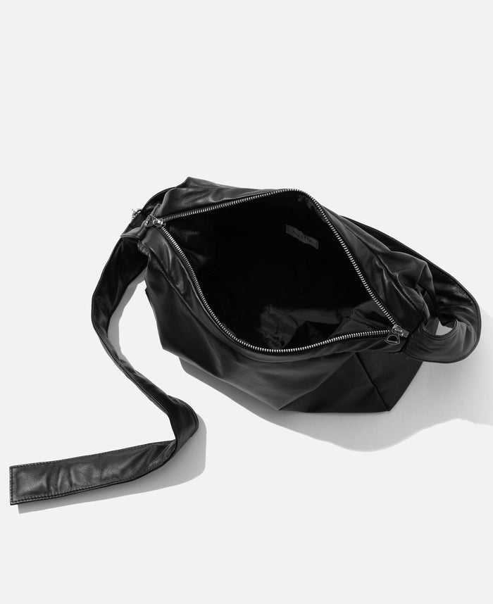 Leather Holiday Bag (Black)