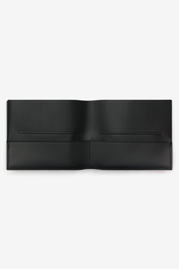 LEATHER WALLET - BLACK