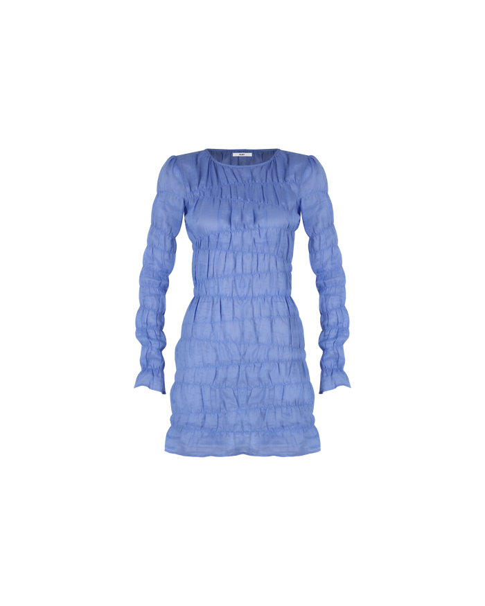 LILLIE MINIDRESS BLUE IRIS