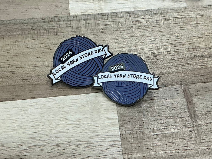 Local Yarn Store Day (LYS) Enamel Pin