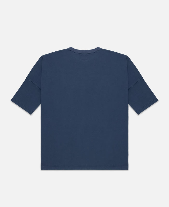 Logo Wide T-Shirt (Navy)