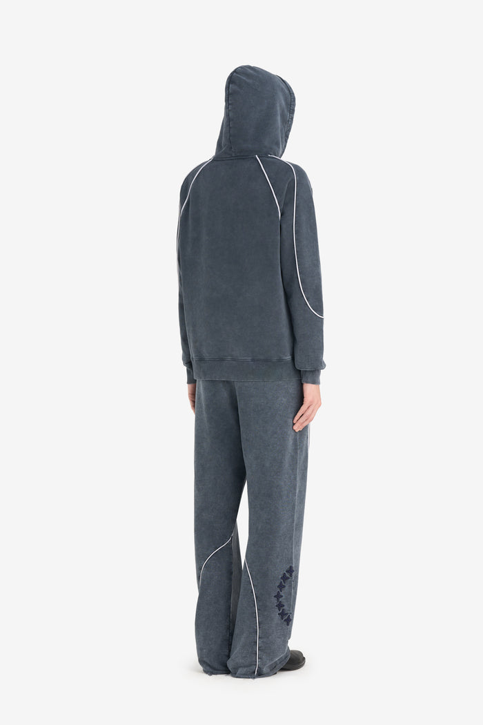 LOOSE HOODIE SKY XXS / NAVY