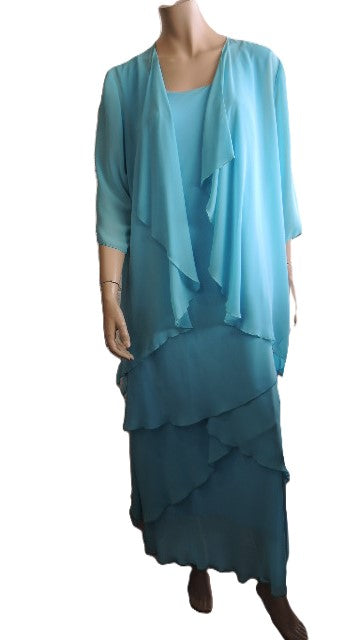 Lorissa Layered Dress and Jacket