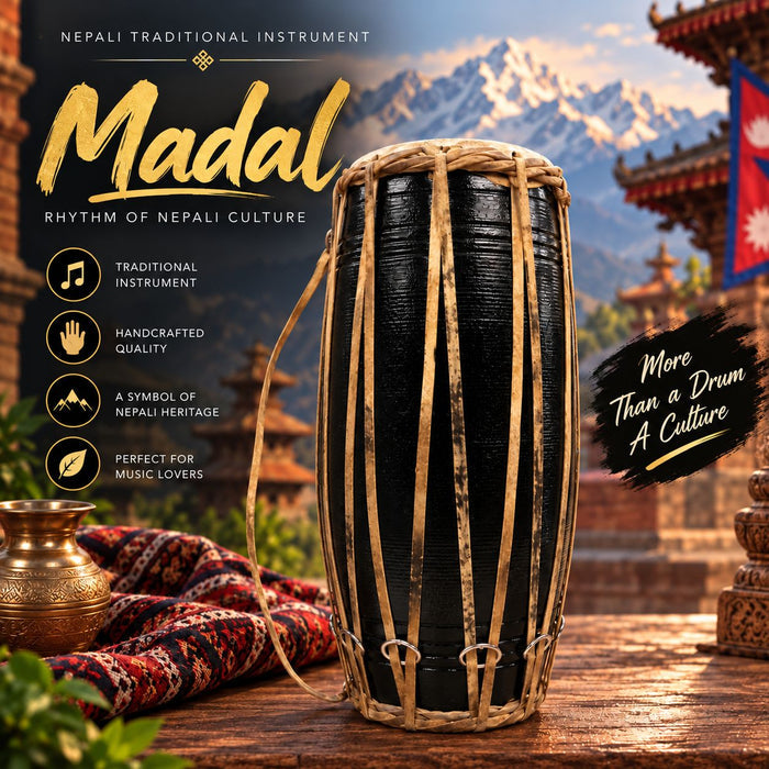 Madal – Traditional Nepali Hand Drum