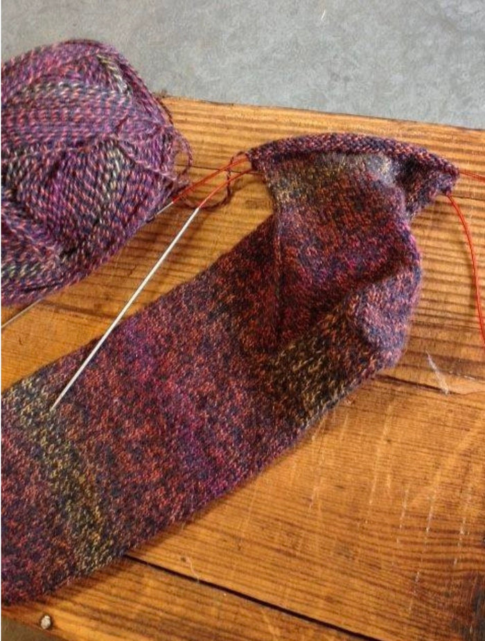 Magic Loop Sock Class taught by Amy Gallmeyer