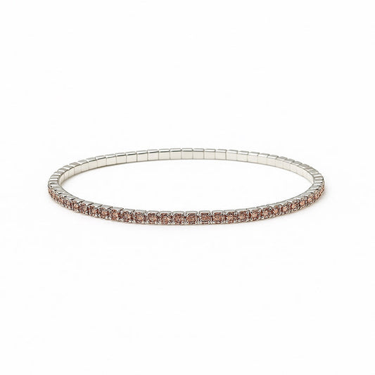 Peach Sparkly Bracelet