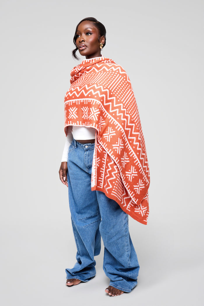 Mbongo Flames Scarf
