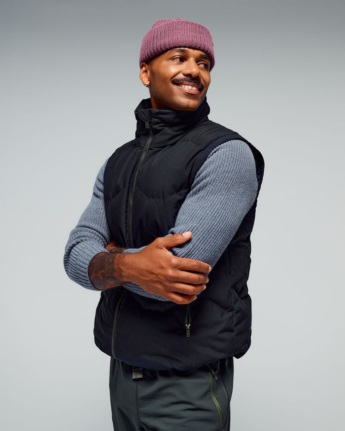 Men's Frisco X Down Vest - Black