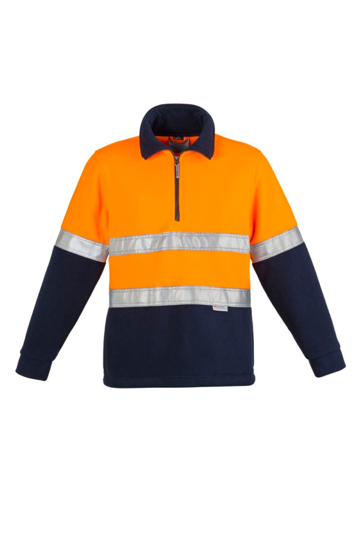 Men's Hi Vis Fleece Jumper - Hoop Taped ZT461