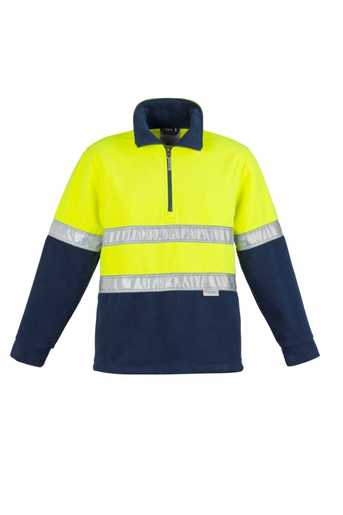 Men's Hi Vis Fleece Jumper - Hoop Taped ZT461