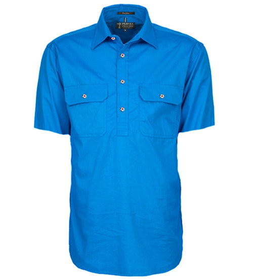 Men's Pilbara Closed Front S/S Shirt  RM200CFS