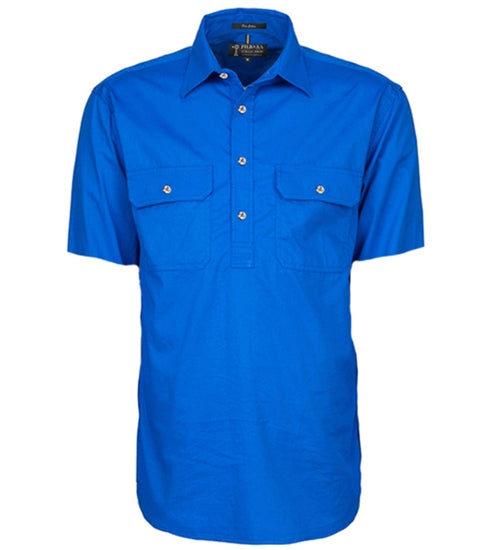 Men's Pilbara Closed Front S/S Shirt  RM200CFS